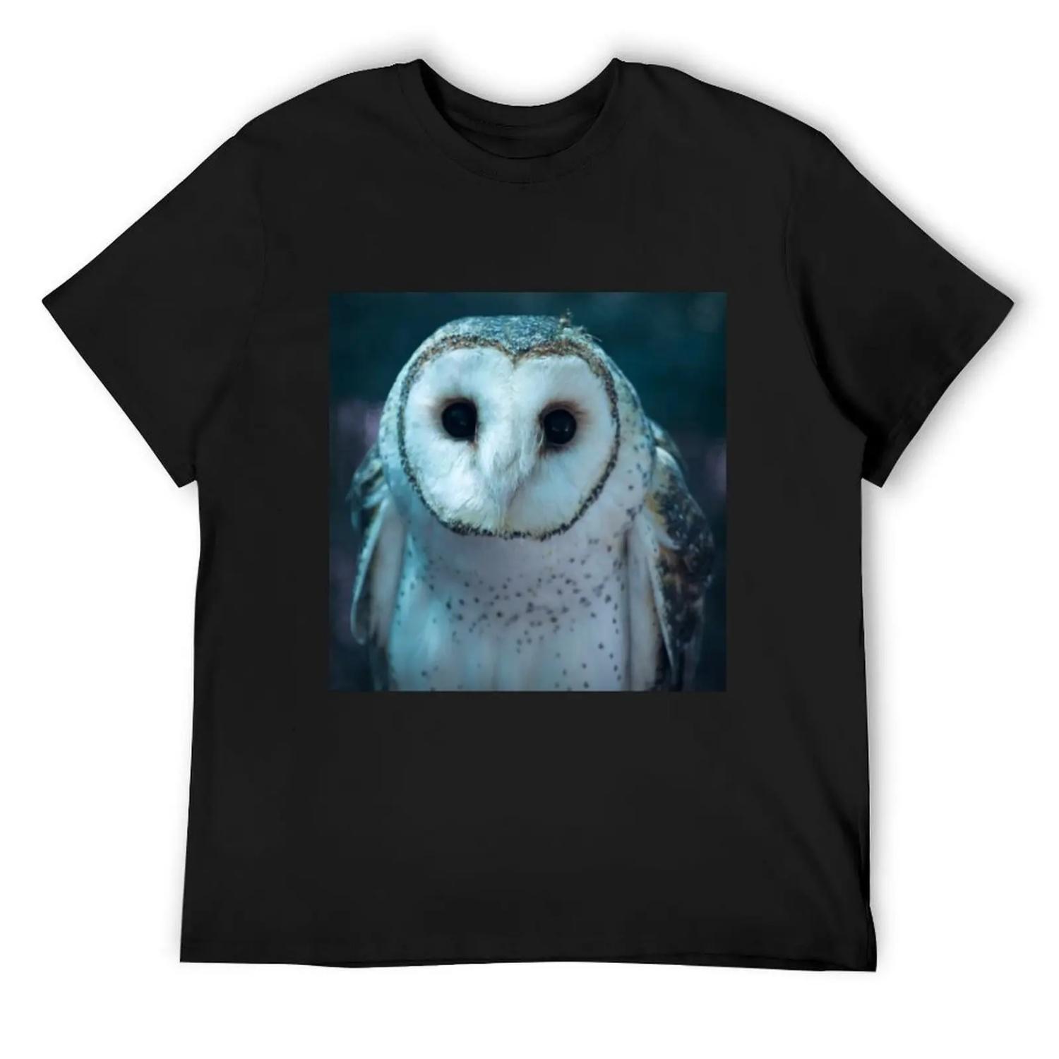 

Barn Owl Stare T-Shirt XXXXXL чорний