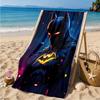 Bat Neon Lights Beach Towel Microfiber Beach Towel, Lightweight and Quick-Dry, for Summer Travel, Swimming Pool Fan Birthday Gift