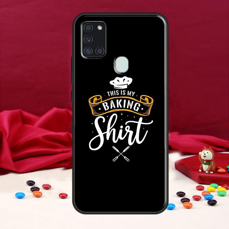 Baking Cook Chef For Samsung Galaxy A34 A54 A14 A71 A51 A31 A11 A12 A22 A32 A52 A72 A50 A13 A53 Case
