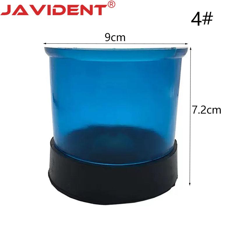 Dental Plastic Model Embedding Rings Silicone Casting Rings for Wax Embedding Molds Laboratory Base Wax Rubber Tools