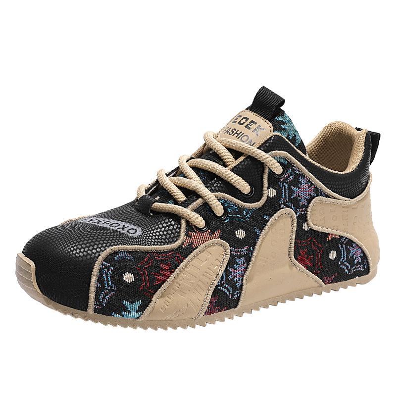 Mens Shoes Casual Sneakers 2025 Spring New Fashion Laced Up Anti-slip Wear-resistant Comfortable Outdoor Sports Shoes Zapatillas