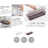 Yamazaki Refrigerator Storage Case & Egg Case (2-Piece Set) with Dividers and Handles, White, 5762/5764