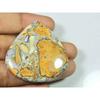 55Cts.Natural Malingano Jasper Pear Crystal Cabcochon Loose Gemstone 37X40MM SK-2393