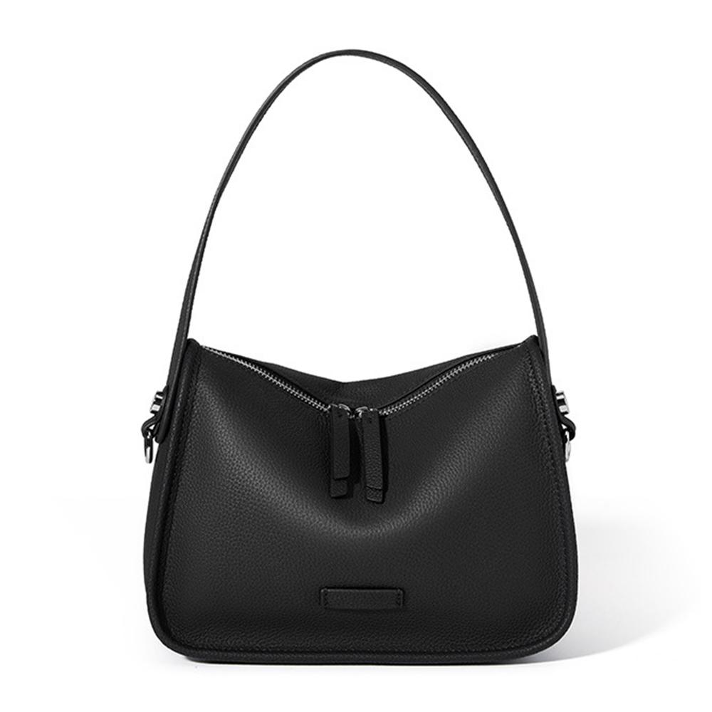 

Zency Повседневная дизайнерская женская сумка через плечо с верхним слоем из коровьей кожи, сумка подмышками, большая вместительная женская сумка через плечо