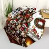 1pc Christmas Cats Automatic Open/Close Folding Umbrella - Compact 8-Rib Design, Daily Use, Perfect Gift for Friends & Family yy251124192