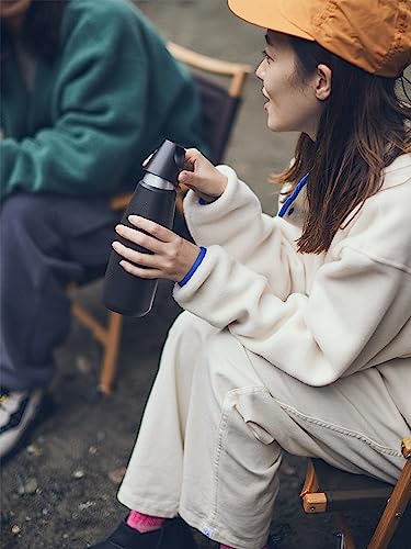 KINTO Trail Tumbler, 1080ml, Black, Double-Layer Vacuum Wall, Insulates Hot and Cold Drinks, Large Capacity, Product Code: 20224