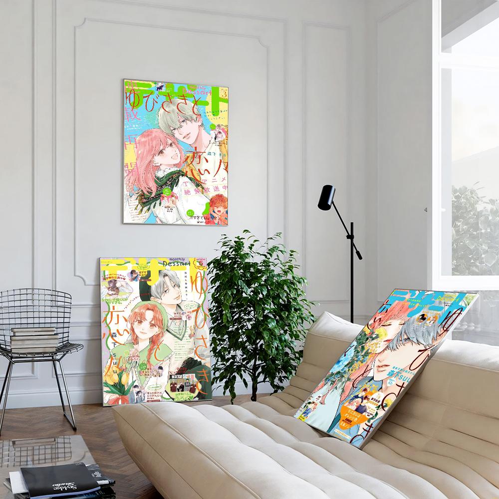 A Sign of Affection Anime Vintage Posters Sticky Whitepaper Sticker DIY Room Bar Cafe Room Wall Decor
