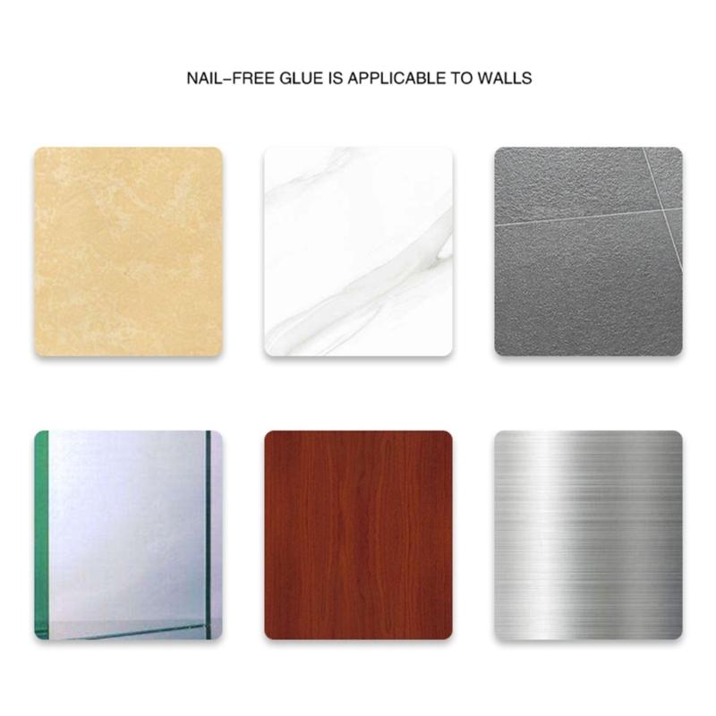 Set of 5 Versatile Adhesive Towel Holders Convenient Stick On Hooks for Bathroom Livingroom Rustproof Towel Holder Hooks