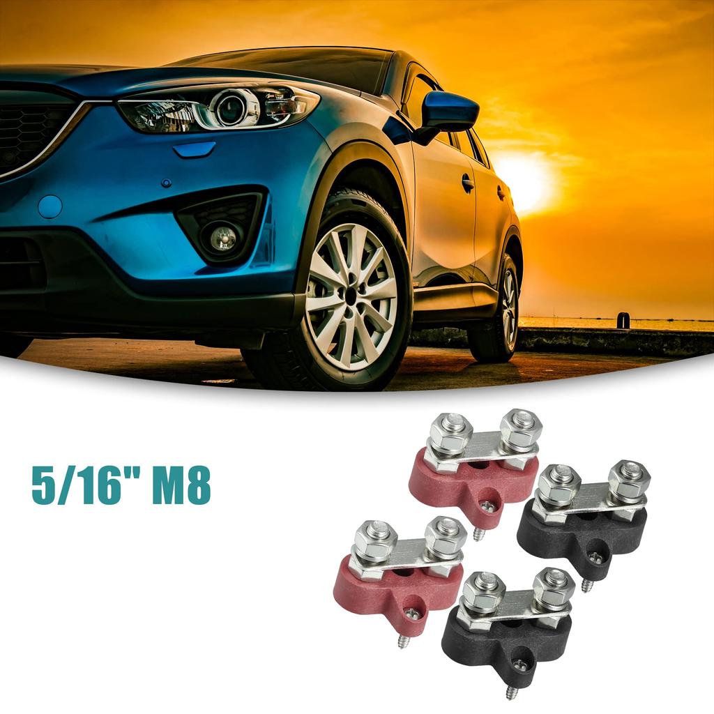 ACROPIX Busbar Junction Block Dual Power Post Insulated Terminals Universal