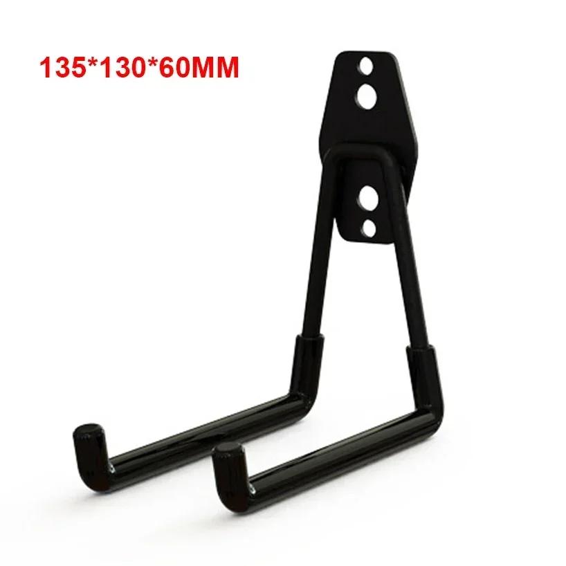 Heavy Duty Metal Hook Garage Organizer Wall Mount Bicycle Hanger Hooks Wall Mount Anti-slip Storage Hook For Ladders Garden Tool