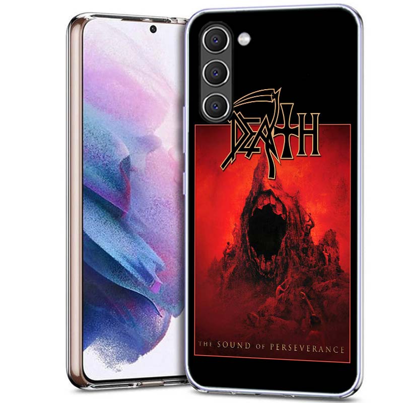 Metal Band D-Death Phone Case for Samsung A54 A14 A24 A34 A17 A37 A57 A55 A35 A25 A15 A13 A23 A33 A53 A07 A05S A04S A03 A73 Gala