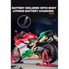 Mierka 1/9 Ducati 1199 Panigale R Zliatinový Motocykel Diecast Model Bootovateľný Sprejovateľný Dynamický So Zvukom Svetlom Zberateľská Ozdoba Darček Pre Chlapcov
