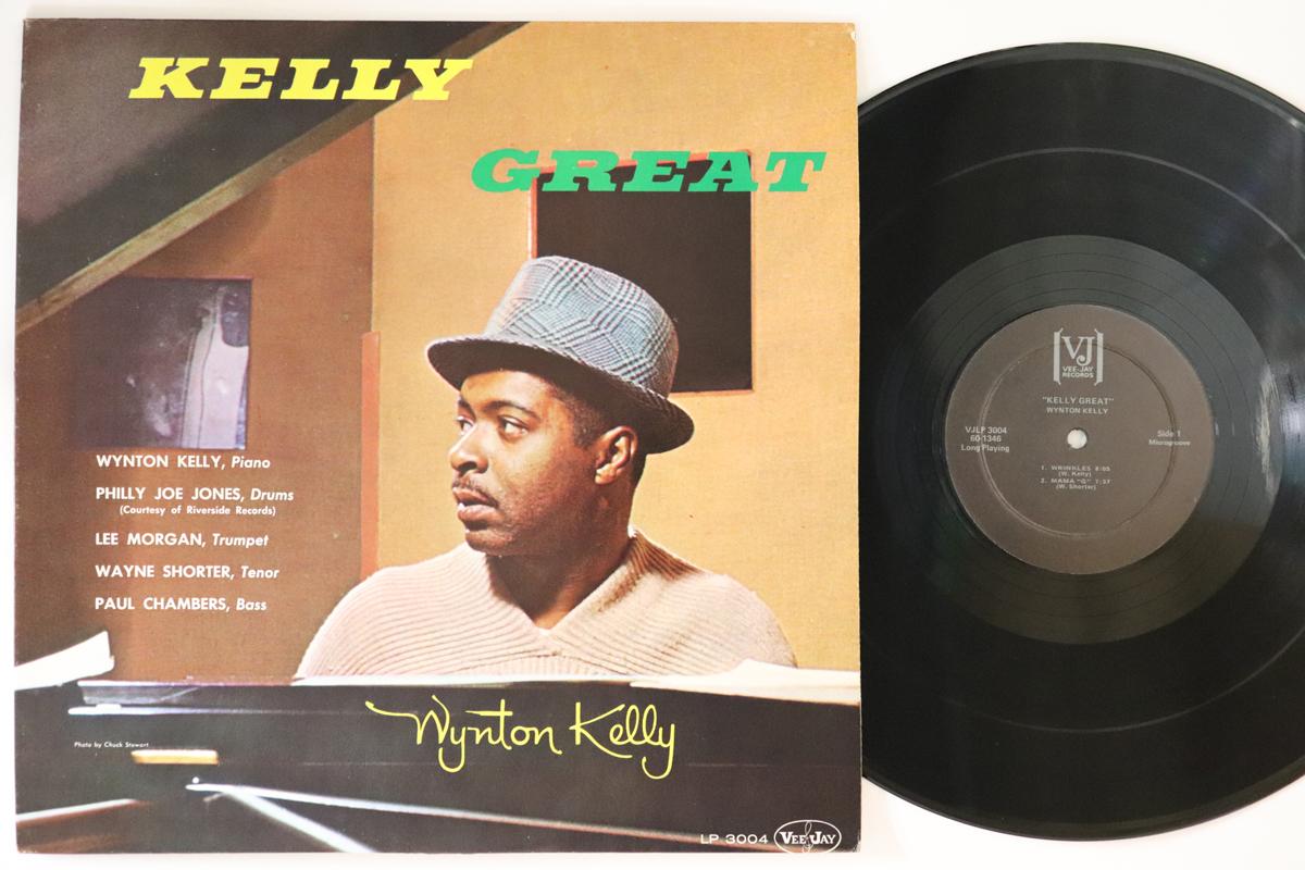 

LP Record WYNTON KELLY - Kelly Great VJLP3004 VEE JAY US Jazz Used
