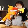 920L for Creative Hand Puppet Storytelling Finger Puppets Cloth Puppets Party Toy for Kids Crow Plush Puppet Decor