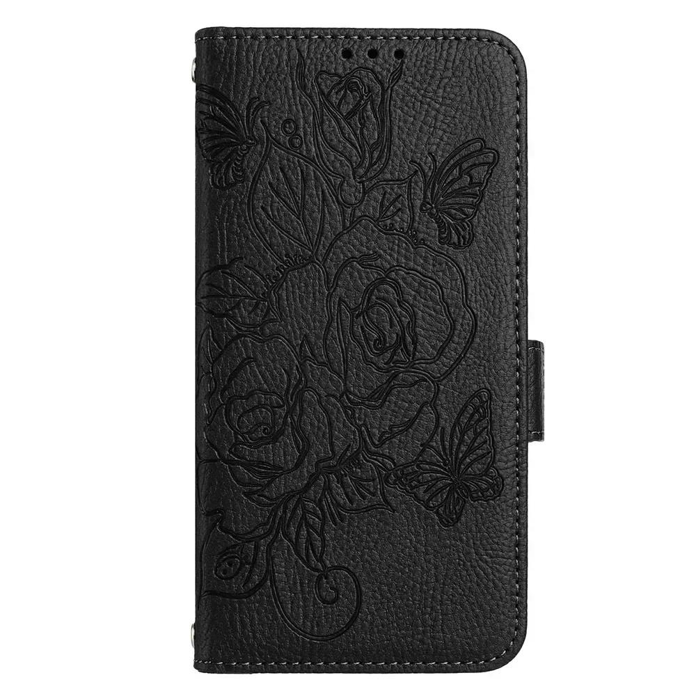 RFID Shielding Wallet Case For ZTE RedMagic10 Air Blade V70 V60 Vita Z60 Ultra A35 A35E A53 Pro A73 A75 Axon 60 Lite Phone Cover