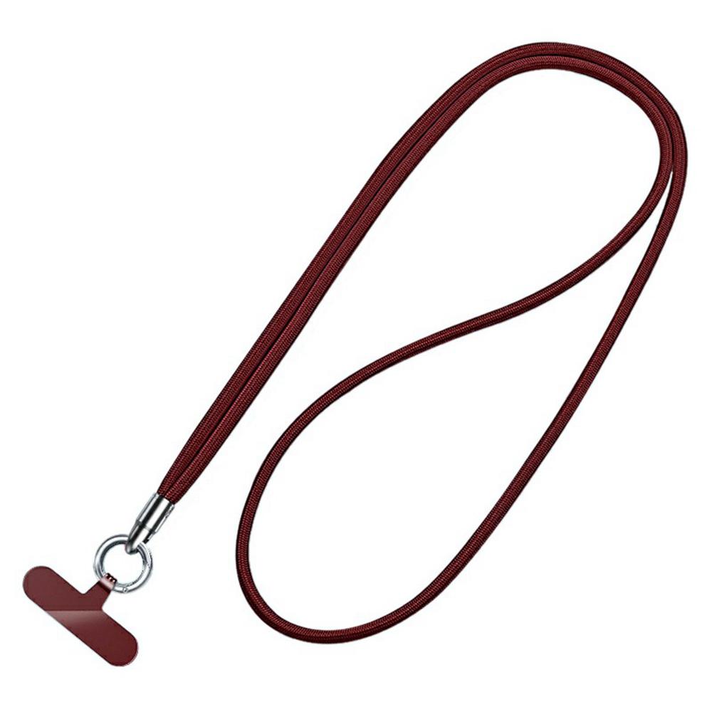 6mm Bullet-Shaped Crossbody Phone Lanyard with Tether Tab,Detachable Ring Cell Phone Shoulder Strap G