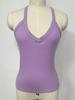 Europäisches & Amerikanisches Geripptes Bodycon Tanktop - Sommer Einfarbig, Elastisch & Sexy Design