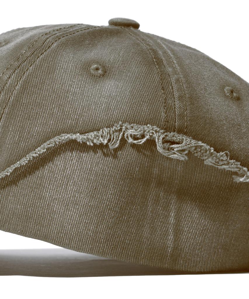 PHYPS MOTORCYCLE Vintage Cutoff Cap_Khaki