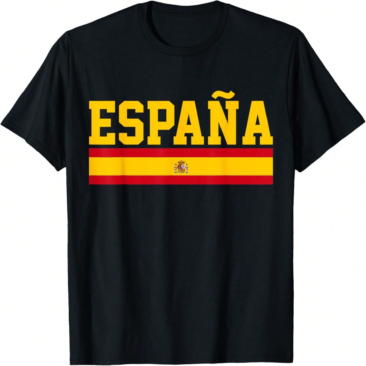 Испания Espana Флаг Футбол Спорт Фанаты Сувенир Подарок Футболка S разноцветный