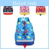 Cute Cartoon Animal Print Toddler Backpack Durable Nylon For Boys And Girls