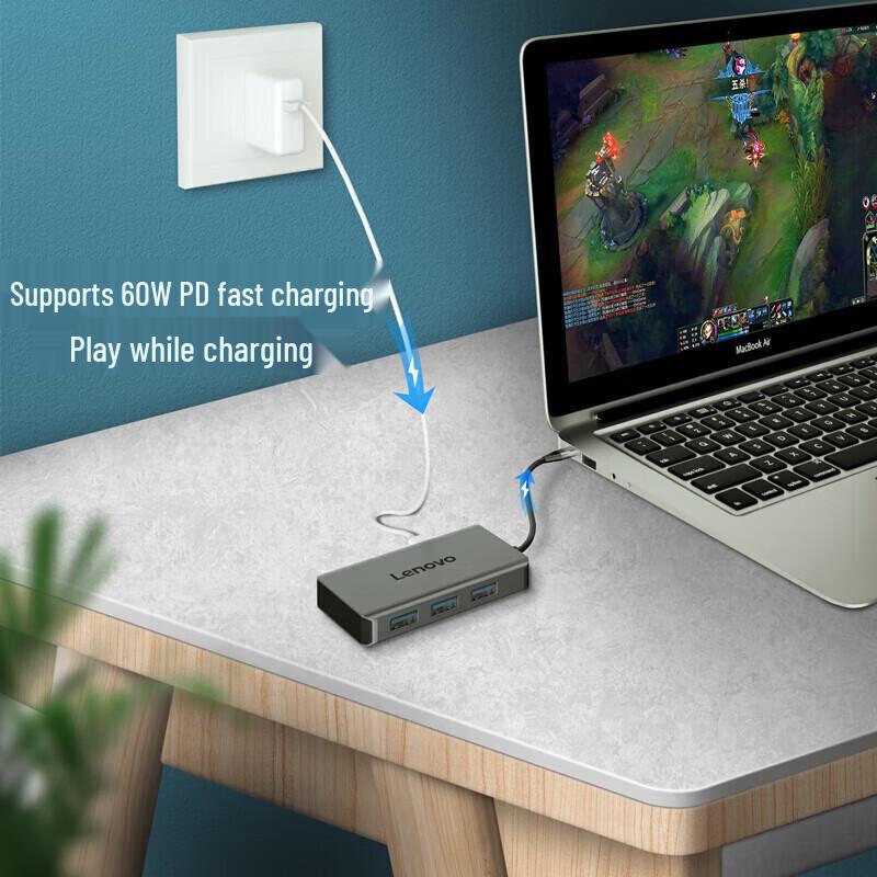 Lenovo USB-C to HDMI Adapter Hub with PD