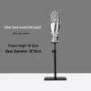 Electroplated Jewelry Display Stand: Mannequin Hand for Clothing Store Window, Glove Rack, and Ornament Display