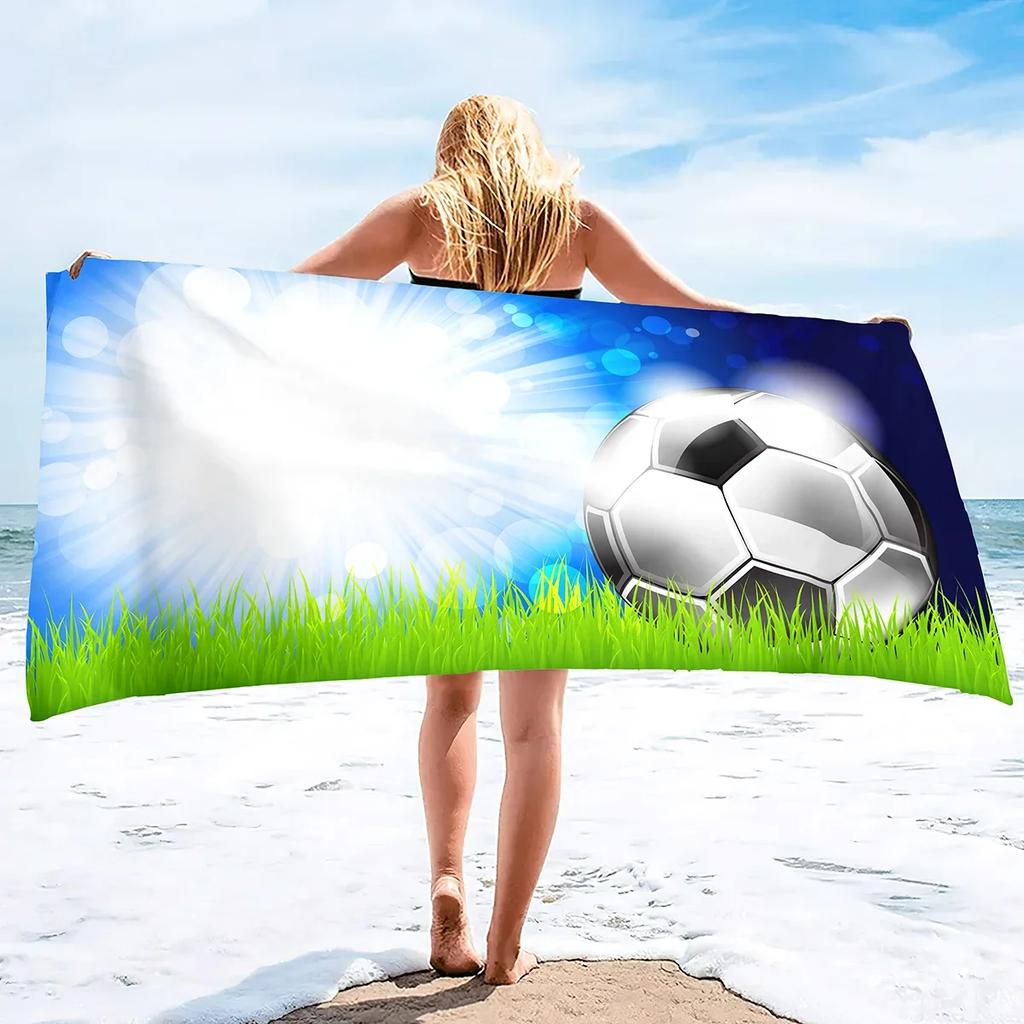 Large Beach Towel for Adults Quick Dry Beach Towel Comfortable Soft Towels Summer Swim Towel for Bathroom Spa Gym Yoga Beach