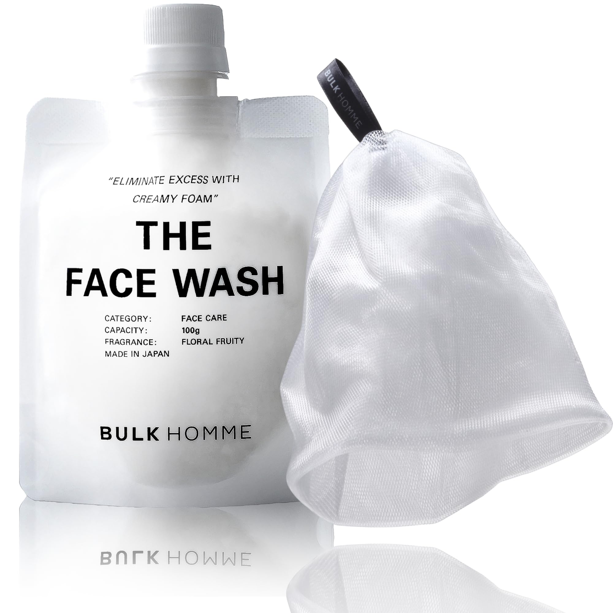 

Bulk Homme Гель для умывания для мужчин 100 г Вспенивающая сетка &
