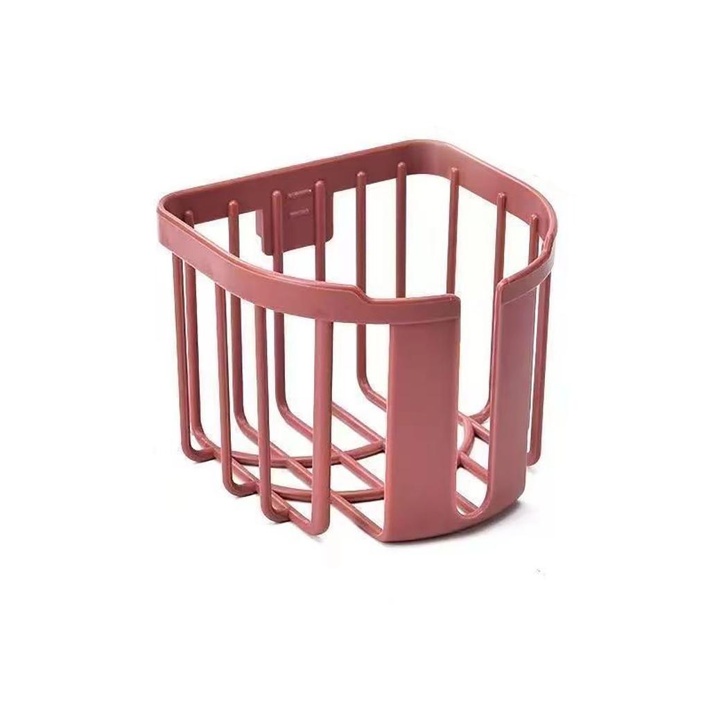 1pc Toilet Tissue Box Punch-Free Toilet Paper Shelf Bathroom Kitchen Tissue Box Wall-mounted Storage Box Bathroom Accessories