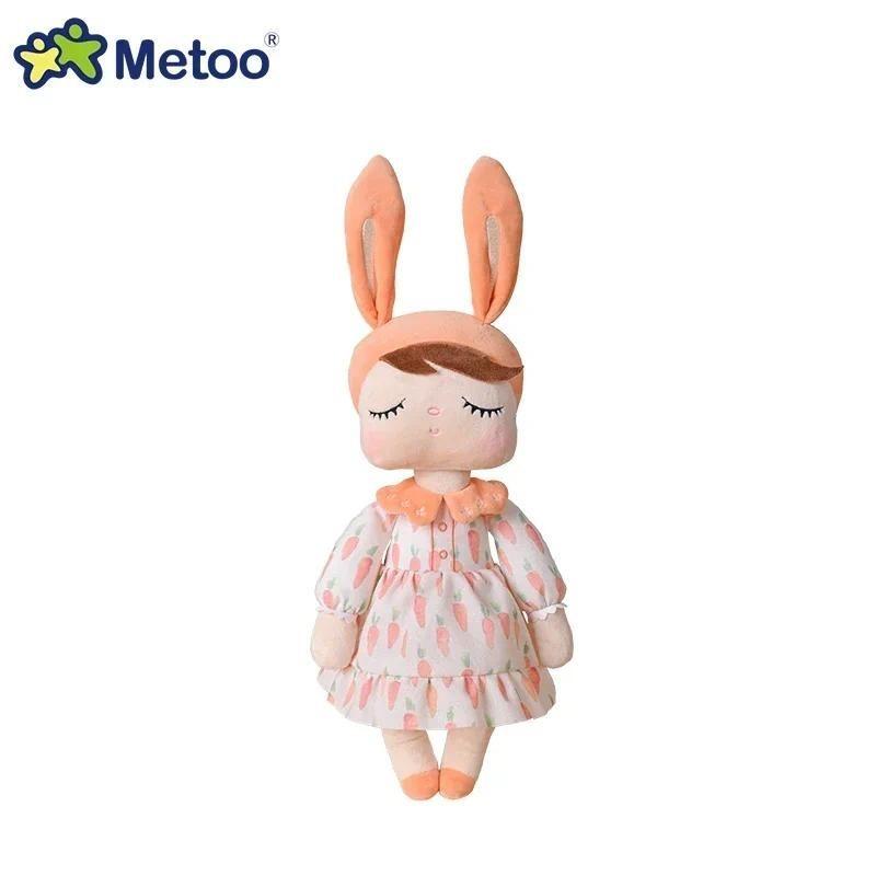 Non-Toxic Metoo Angela Pastoral Bunny Princess Dollrural Style Stuffed Plush Cute Toy Kids Birthday Gifts For Baby