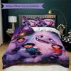 Abominable and the Invisible City Pattern Bedding,Quilt Set Quilt Cover Pillowcase Home Birthday Gift (1*duvet cover+2*pillowcase,without core)NSJT092