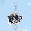 Demon Slayer Acrylic Double Sided Keychain Kamado Tanjiro Zenitsu Agatsuma Anime Merchandise  Bulk Accessories Pendant