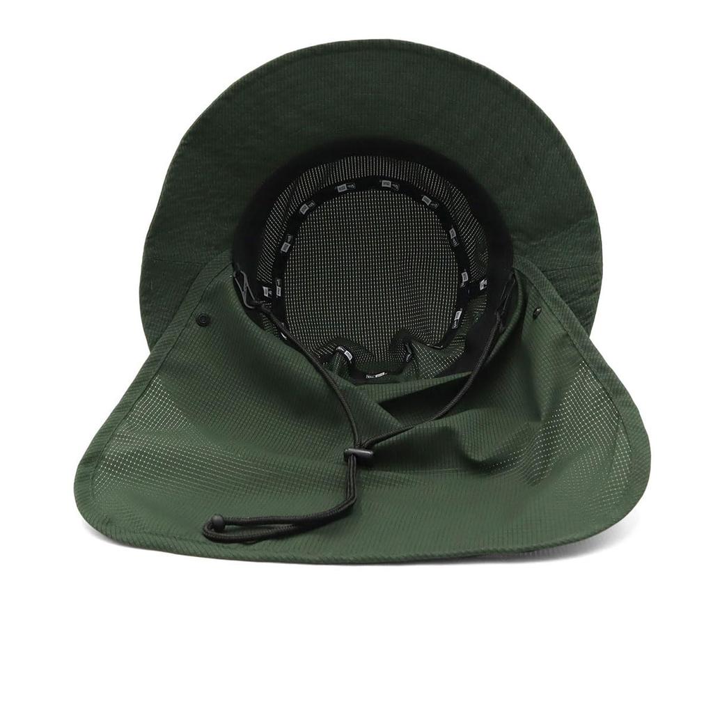 Pălărie Aventura Outdoor New Era Ușoară Hidrofobă Parasolar Verde Închis MĂRIME GRATUITĂ OD ADVLT DC PARASOLAR TECHAIR DA DGRN