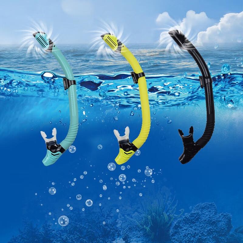 YBLKJ S18S Adult Full Dry Foldable Silicone Snorkel