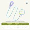 Nylon Dog P Leash Anti-choke Pet Training Leash Durable Slip Lead Dog Rope  For 0-6kg
