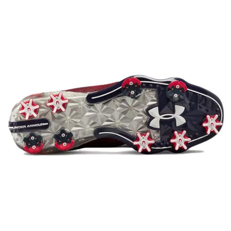 Under Armour Spieth 2 White Navy Red Men Sneakers Midnight-Navy 3000165-107