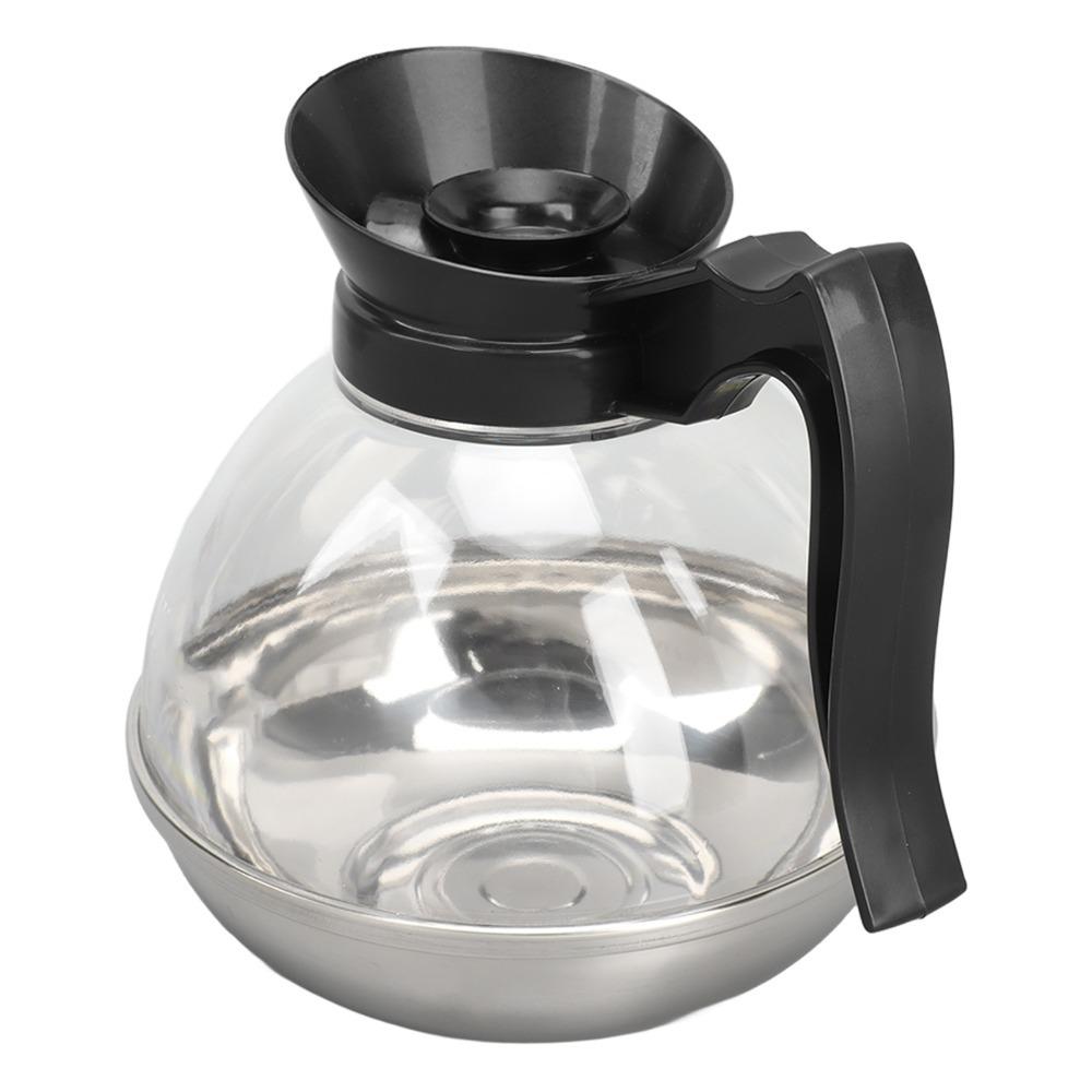 Heat Resistance Coffee Kettle Black Handle Tea Kettle Reusable Tea Pot  Coffee Making