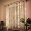 Magical 300 Led Curtain Fairy Hanging String Lights With 8 Glorious Lighting Modes