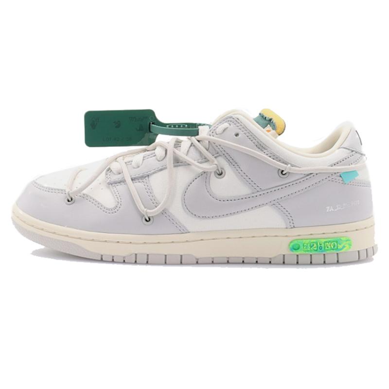 Nike Dunk Low Off White Lot 42 Of 50 Skate Shoes Sneakers DM1602-117