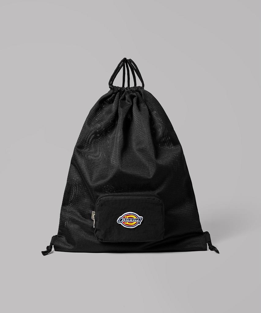 Dickies Packable Mesh String Bag Black