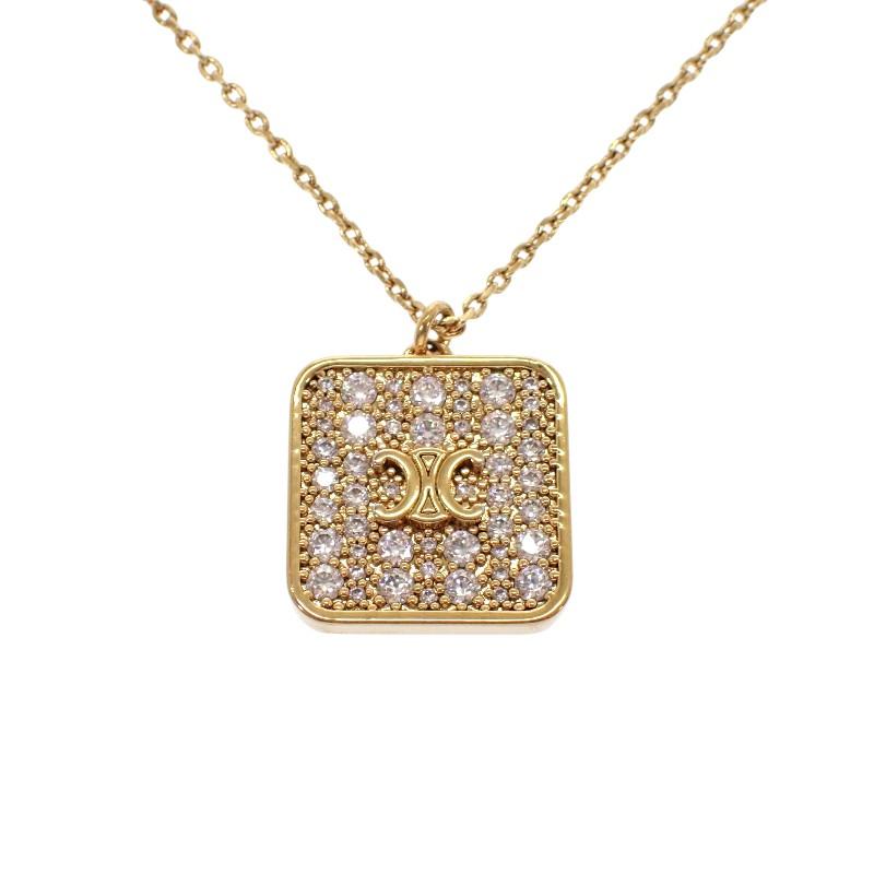 CELINE  461HN6BZI.35OR Necklace gold metal Women