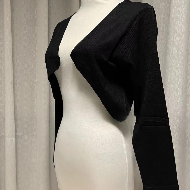 Autumn Thin Long Sleeve Slim Fit Knitted Cardigan Women Fashion Casual Solid Simple Cardigans Coat Elegant Office Ladies Short Sweaters Jacket 25183