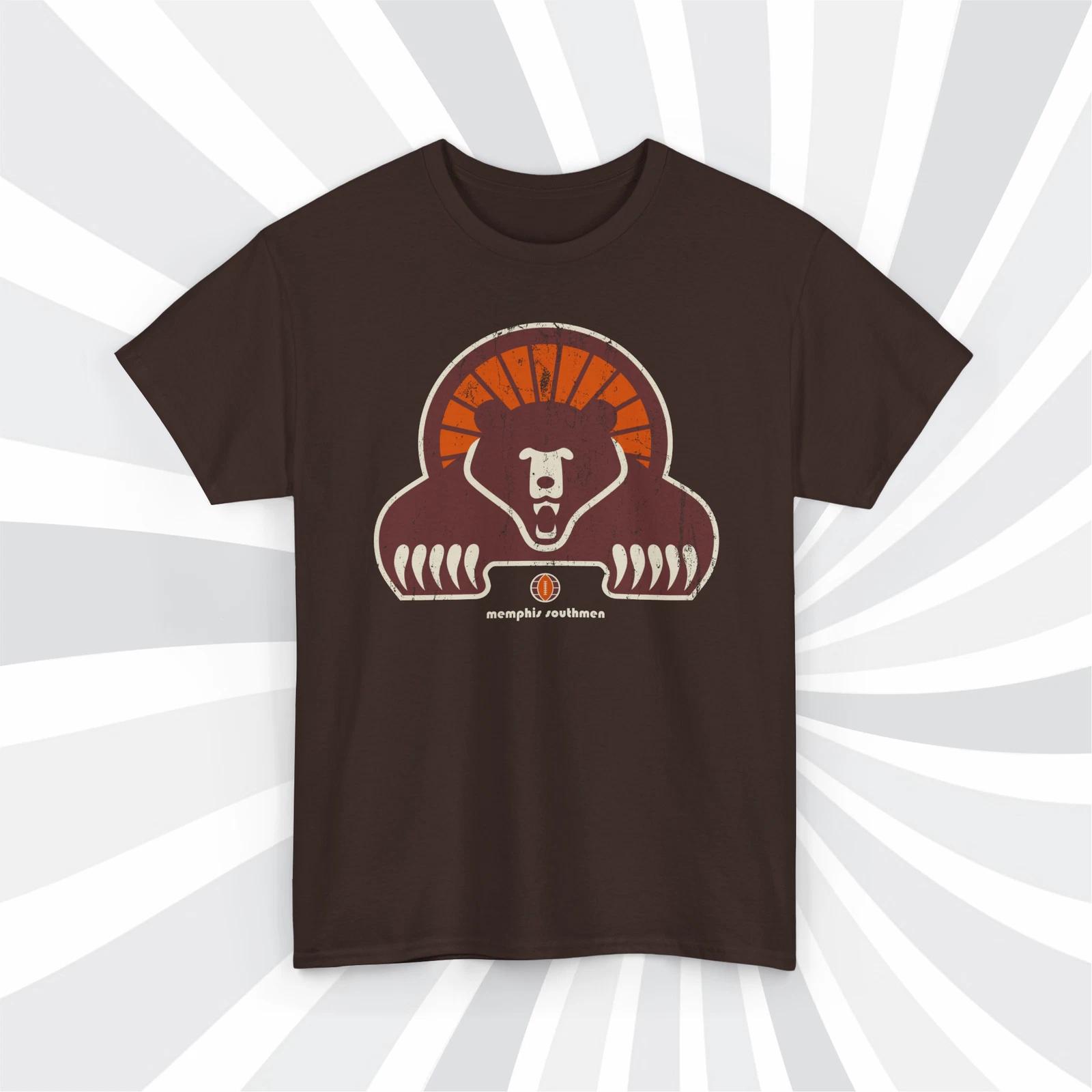 Memphis Southmen 1974 WFL Football Grunge T shirt - Csonka Warfield & Kiick 2XL