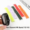 Soft TPU Strap Replacement Accessories Smart Watch Band Breathable Sport Bracelet Wristband Belt for Mi Band 10 9 8