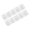 100 Sheet Micropore Mouth Tape Adhesive PE Micropore Mouth Sticker for Children Adults Transparent White