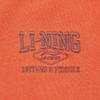 Li Ning Série Lifestyle Sportif Décontracté Confortable Simple Ample Polyvalent Sweat à capuche Unisexe Rouge Thé AWDVC13-2
