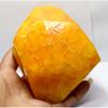 3066.75 Carat NATURAL Sapphire HUGE ROUGH Earth Mined CERTIFIED Yellow Gemstone.