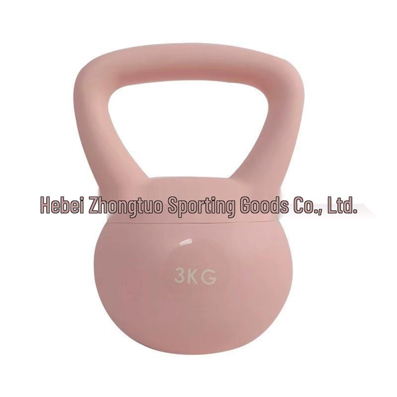Kettlebell Morbido da 5 kg per Donna per Fitness a Casa: Squat, Sollevamento Glutei, Attrezzatura per Allenamento della Forza