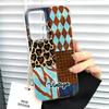 For Samsung Galaxy S25 S26 Ultra S24 S23 Plus S21 FE S26+ S22+ Shockproof Phone Case Korean Four-colorful Leopard Pattern Cover