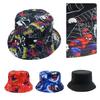 European And American Spider-man Cartoon Printed Cotton Fisherman Hat Sun Hat